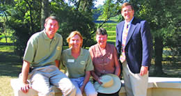 Chris Smith, Dee Smith Helen Phillips, and Dave Williams