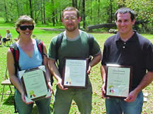 Melissa Reynolds, John Hogland, and Jon Schoonover