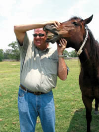 Chris Alexander and Horse