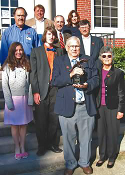 Russell and Adelaide Roberson with grandkids.